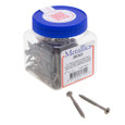 Metallics JRDS3 9 x 2 in. Bugle Head Square Drive Deck Screws - All-Weather - Type 17 - Coarse Threads - 100qty
