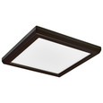 NUVO Lighting 62-1716 Blink Pro, 11W, 7in, LED Fixture, CCT Selectable, Square Shape, Bronze Finish, 120V