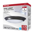 NUVO Lighting 62-1813 10in, LED Disk Light, 5-CCT Selectable 27K/3K/35K/4K/5K, Bronze Finish