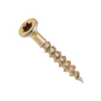 Metallics JRSDS6 9 x 3 in. Bugle Head Star Drive Deck Screws - Steel Yellow Zinc - Type 17 - Threads - 100qty