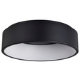 NUVO Lighting 62-1452 Orbit, 20W LED Flush Mount, Black Finish