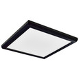 NUVO Lighting 62-1925 Blink Performer, 11W LED, 9in Square Fixture, Black Finish, 5 CCT Selectable