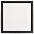 NUVO Lighting 62-1925 Blink Performer, 11W LED, 9in Square Fixture, Black Finish, 5 CCT Selectable