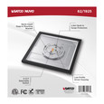 NUVO Lighting 62-1925 Blink Performer, 11W LED, 9in Square Fixture, Black Finish, 5 CCT Selectable