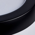 NUVO Lighting 62-1701 Blink Pro, 9W, 5in, LED Fixture, CCT Selectable, Round Shape, Black Finish, 120V