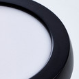 NUVO Lighting 62-1701 Blink Pro, 9W, 5in, LED Fixture, CCT Selectable, Round Shape, Black Finish, 120V