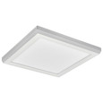NUVO Lighting 62-1734 Blink Pro, 11W, 7in, LED Fixture, Square Shape, 4000K, White Finish, 120/277V