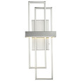 NUVO Lighting 62-105 Frame, LED Wall Sconce with Frosted Glass