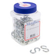 Metallics JSHK6 J-Hooks 1 X .120 Galv St-zn (Jar 100)