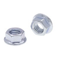 Metallics JSFN1420 Nuts 1/4-20 Serr Flange Locknut St-zn (Jar 100)