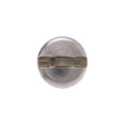 Metallics JSPM18SS 10-24 x 1 in. Pan Head Slotted Machine Screws - 18-8 Stainless - 100qty