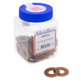 Metallics JSBW6 Washers 6 Flat Sbr (Jar 100)