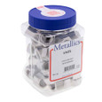 Metallics JSN24 Nuts 1-8 Hx Nut SS (Jar 50) Metallics JSN24 Nuts 1-8 Hx Nut SS (Jar 50)