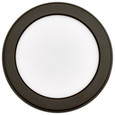 NUVO Lighting 62-1702 Blink Pro, 9W, 5in, LED Fixture, CCT Selectable, Round Shape, Bronze Finish, 120V