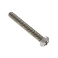 Metallics JSRM16P 8-32 x 3/4 in. Round Head Phillips Machine Screws - 18-8 Stainless - 100qty