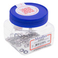 Metallics JSSW21 Washers 1 Flat SS (Jar 100)