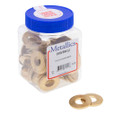 Metallics JSWBR12 Washers 1/2 Flat Br (Jar 100)