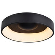 NUVO Lighting 62-1454 Orbit, 30W LED Flush Mount, Black Finish
