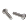 Metallics JSRM146 10-24 x 2 in. Round Head Slotted Machine Screws - 18-8 Stainless - 100qty