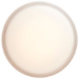 NUVO Lighting 62-570 Pi, 14in LED Flush Mount, Black Finish, Frosted Etched Glass, CCT Selectable, 120V