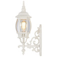 NUVO Lighting 60-885 Central Park, 1-Light, 20in, Wall Lantern with Clear Beveled Glass