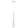 NUVO Lighting 62-827 Melrose, 12W, 16in, LED Pendant, Matte White Finish