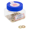 Metallics JSWBR68 Washers 4 Flat Br (Jar 100)
