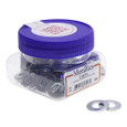Metallics JSW72D Washers 10 Flat St-zn (Jar 100)