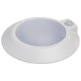 NUVO Lighting 62-1820 7in, LED Disk Light, Fixture with Occupancy Sensor, White Finish, CCT Selectable