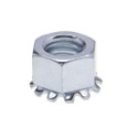 Metallics JTLN5M Nuts 1/4-20 Hx Keps Locknut St-zn (Jar 1000)