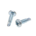 Metallics JTEKDM416 M4.2 x 16mm in. Indented Hex Head Self-Drilling & Tapping Screws with Washer - - 410 Stainless Steel - 100qty