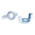 Metallics JWN6 Nuts 1/4-20 Stamp Wing Nut St-zn (Jar 100)