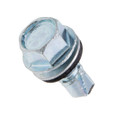 Metallics JTXW381Z 3/8-12 x 1 in. Hex Head Self-Drilling Screws with Bonded Sealing Washer - #3 Drill Point - Steel Zinc - 50qty