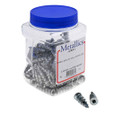 Metallics JZSA1 Anchor No.8 Large Self-Drilling Die-Cast Metal Zinc (Jar 100)