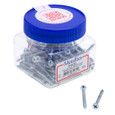 Metallics JTSF23 8 x 1-1/2 in. Flat Head Phillips Tapping Screws - Steel Zinc - 100qty