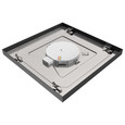 NUVO Lighting 62-1789 Blink Pro Plus, 19.5W, 12in, Surface Mount LED, CCT Selectable, 90 CRI, Black Finish, 120/277V, Square Shape
