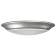 NUVO Lighting NUV-62-1663 7 inch - LED Disk Light - 5000K - 6 Unit Contractor Pack - Brushed Nickel Finish