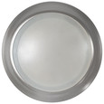 NUVO Lighting 62-1663 7in, LED Disk Light, 5000K, 6 Unit Contractor Pack, Brushed Nickel Finish