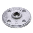Metallics MFF100 1 Galvanized Floor Flange