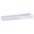 NUVO Lighting 65-1083 LED 2ft, Ceiling Wrap, 20W, 3000K, White Finish, 100-277V