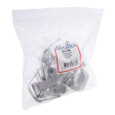 Metallics MSC40 Straps Cbl 4/0 Fold Over Strap Alu (Bag 25)