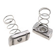 Metallics MSNR3816SS Nut 3/8-16 Spring Nut 316-SS (50pcs)