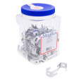 Metallics MSC15 Straps 1/4" Fold Over Alu (Jar 100)