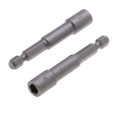 Metallics MT214L Magnetic Nut Setters 7/16" Long Drill Chuck 2-9/16" (1pc)