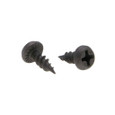 Metallics PDW1B 6 x 7/16 in. Pan Head Phillips Sharp Point Self-Piercing Framing Screws - Steel Black Phosphate - 15000qty