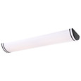 NUVO Lighting 62-1740 Glamour LED 50in, Linear Flush Mount Fixture, Black Finish, CCT Selectable 3K/4K/5K