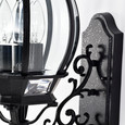 NUVO Lighting 60-890 Central Park, 3 Light, 22in, Wall Lantern with Clear Beveled Glass