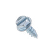 Metallics QK16M 8 x 1-1/4 in. 1/4 Hex Head Slotted Sharp Point Self-Piercing & Tapping Screws - Steel Zinc - 1000qty
