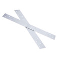 Metallics NPL12 Plate Straps 1-1/2 X 12 18Ga Steel (Box 50)