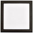 NUVO Lighting 62-1915 Blink Performer, 10W LED, 7in Square Fixture, Black Finish, 5 CCT Selectable